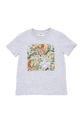 szary Kenzo Kids T-shirt dziecięcy Chłopięcy