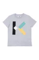 сірий Дитяча футболка Kenzo Kids Для хлопчиків