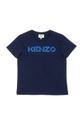 granatowy Kenzo Kids T-shirt dziecięcy Chłopięcy