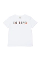 biały Kenzo Kids T-shirt dziecięcy Chłopięcy