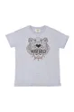 szary Kenzo Kids T-shirt dziecięcy Chłopięcy
