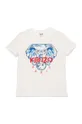 beżowy Kenzo Kids T-shirt dziecięcy Chłopięcy