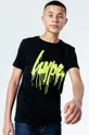 чёрный Детская футболка Hype SCRIPT SLIME Для мальчиков