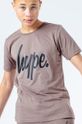 hnedá Detské tričko Hype SCRIPT