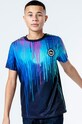 Detské tričko Hype NEON DRIPS s elastanom viacfarebná YWF.363