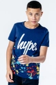 granatowy Hype T-shirt dziecięcy NAVY SPLAT Chłopięcy