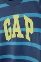GAP T-shirt bawełniany niebieski