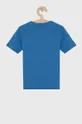 GAP T-shirt bawełniany dziecięcy niebieski