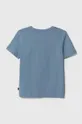 Puma t-shirt bawełniany dziecięcy niebieski