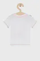 білий Дитяча бавовняна футболка United Colors of Benetton