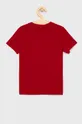 United Colors of Benetton T-shirt bawełniany dziecięcy czerwony