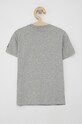 Detské bavlnené tričko United Colors of Benetton 3I1XC13E1.110.170 sivá SS21