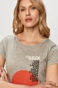 szary Jacqueline de Yong - T-shirt