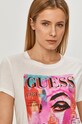 Guess Tricou alb W1GI91.R9TD2