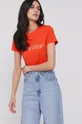 pomarańczowy Calvin Klein - T-shirt