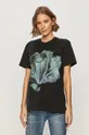 fekete AllSaints - T-shirt Női