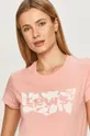 różowy Levi's - T-shirt