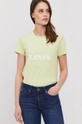 zielony Levi's T-shirt Damski