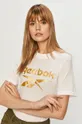 biały Reebok - T-shirt GU2572