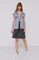 Tričko Calvin Klein Jeans J20J215614.4891 oranžová SS21