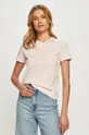 różowy Calvin Klein Jeans - T-shirt J20J215322.4891 Damski