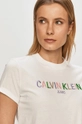 biały Calvin Klein Jeans - T-shirt J20J215487.4891