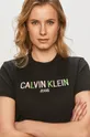 czarny Calvin Klein Jeans - T-shirt J20J215487.4891