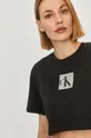 czarny Calvin Klein Jeans - T-shirt J20J215612.4891