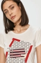 biały Liu Jo - T-shirt WA1495.J5003