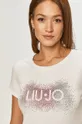 biały Liu Jo - T-shirt TA1150.J5003