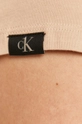 beżowy Calvin Klein Underwear - T-shirt piżamowy