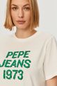 biela Pepe Jeans - Tričko Ashley