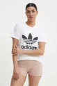 λευκό adidas Originals - Μπλουζάκι