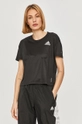 czarny adidas Performance - T-shirt GN4406 Damski