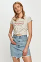 szary Pepe Jeans - T-shirt Carol