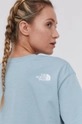 turkusowy The North Face T-shirt