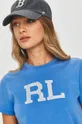 niebieski Polo Ralph Lauren - T-shirt 211800248005