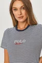 granatowy Polo Ralph Lauren - T-shirt 211838119001