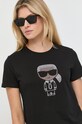 Karl Lagerfeld Tričko černá 210W1726
