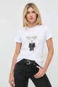 Karl Lagerfeld - T-shirt 210W1721 100 % Bawełna organiczna