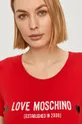 czerwony Love Moschino - T-shirt