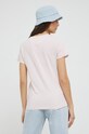 Oblečení Bavlněné tričko HUGO 50456008 růžová