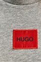 HUGO T-shirt bawełniany 50456008 50456008 szary