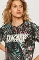 czarny Dkny - T-shirt DP0T7435 Damski