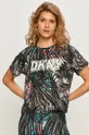 czarny Dkny - T-shirt DP0T7435