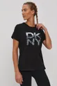 czarny Dkny T-shirt DP1T8009