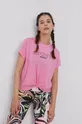 ροζ Μπλουζάκι DKNY Γυναικεία