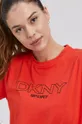 czerwony Dkny T-shirt DP1T8020