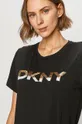 czarny Dkny - T-shirt P0JWSDNA