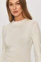 Patrizia Pepe - Tričko s dlouhým rukávem bílá 8M1203.A13
